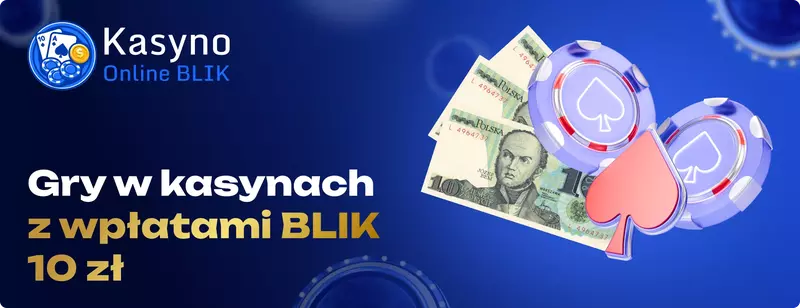 Najlepsze kasyno BLIK z depozytem 10 zł