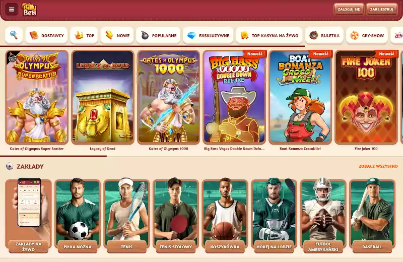 Billybets Casino Opinie