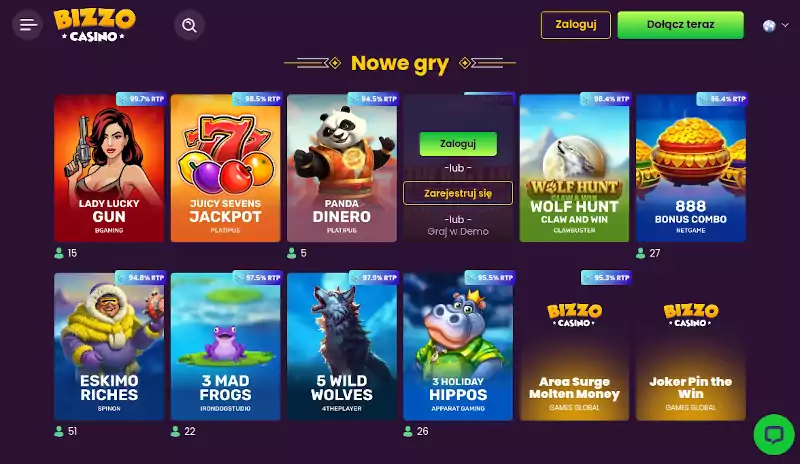 Bizzo Casino Bizzo Casino Opinie