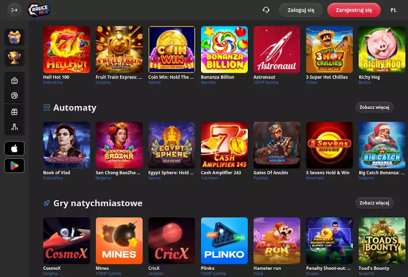 BruceBet Casino BruceBet Casino Opinie