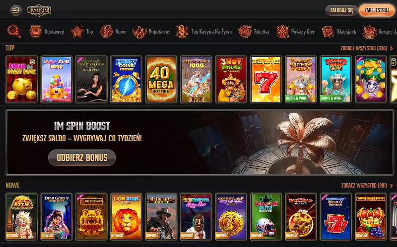 Gransino Casino Opinie