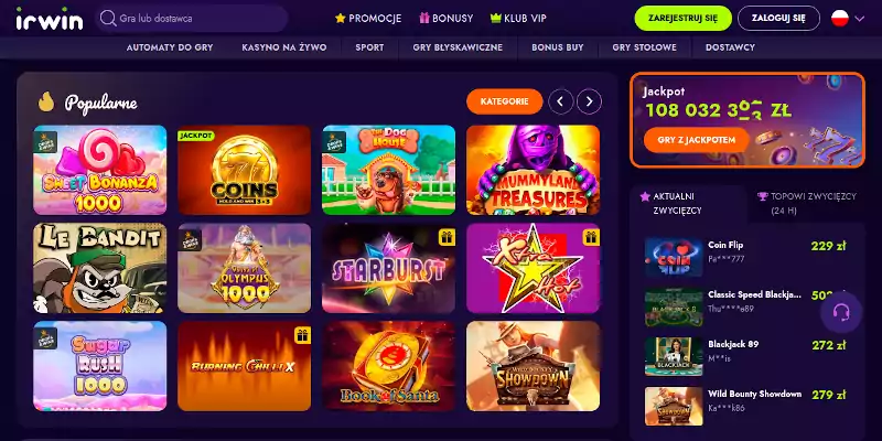 Irwin Casino Irwin Casino Opinie