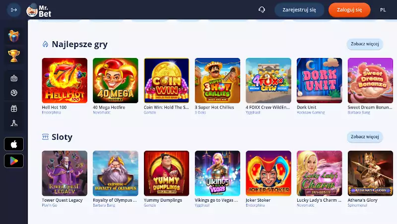 MrBet Casino Opinie