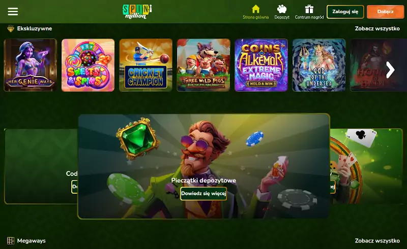 Spin Million Casino Opinie