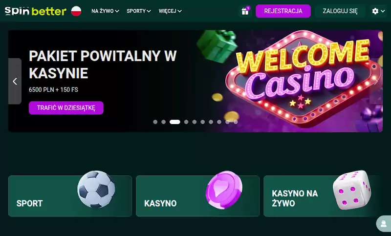 najlepsze kasyno BLIK z depozytem 5 zł