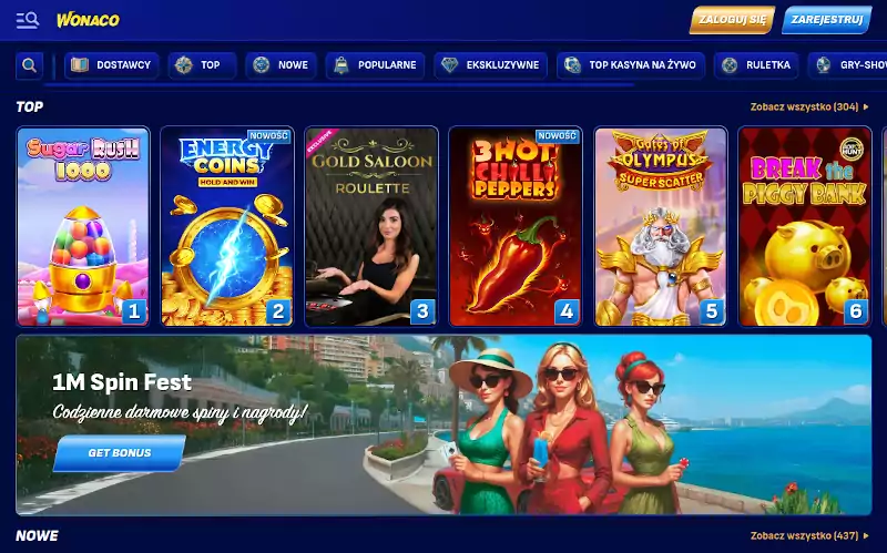 Wonaco Casino Opinie